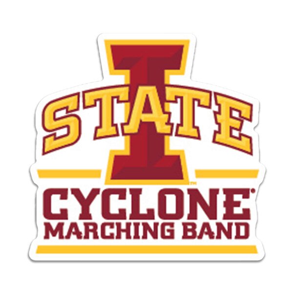 Cyclone Marching Band Sticker (3 in x 3 in)